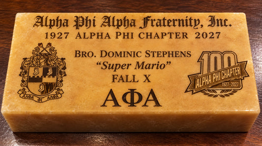 Commemorative Fraternal Pledge Brick