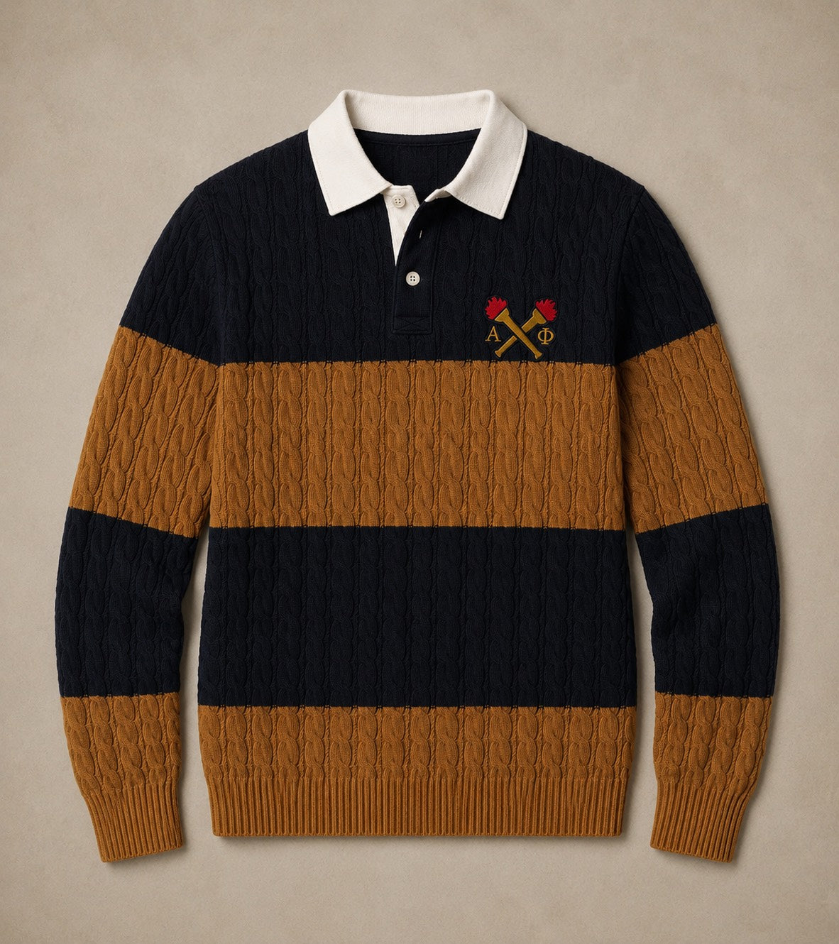 Heirloom Cable Knit Rugby