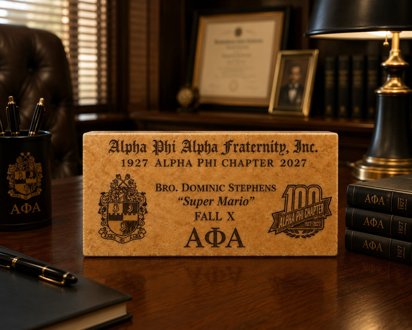Commemorative Fraternal Pledge Brick