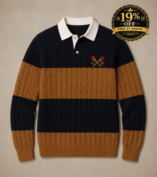 Heirloom Cable Knit Rugby