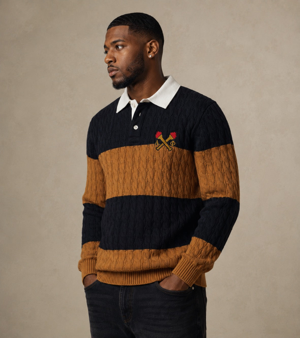 Heirloom Cable Knit Rugby